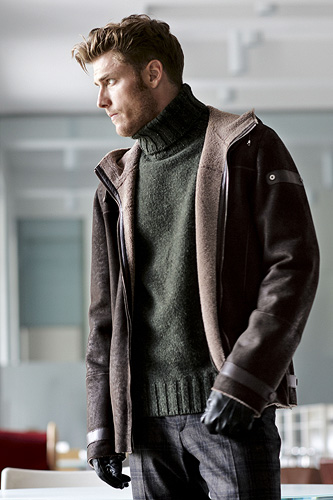 sheepskin jacket | Paolo Moretti Milan